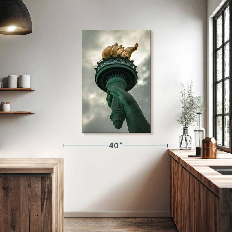 Aime Statue Of Liberty Torch, 39" H x 26" W