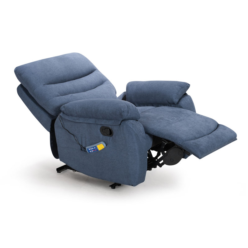 Fauteuil inclinable manuel avec masseur Eliathas