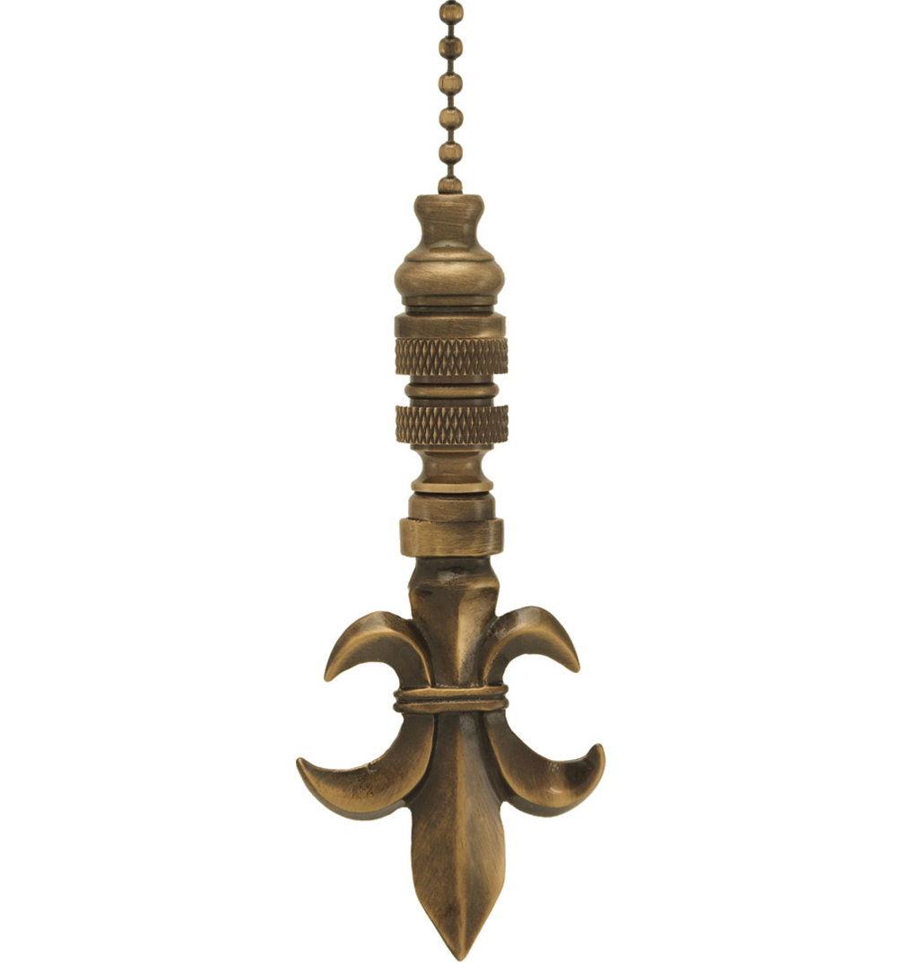 Fleur De Lis Ceiling Fan Pull Chain Home Concept Inc