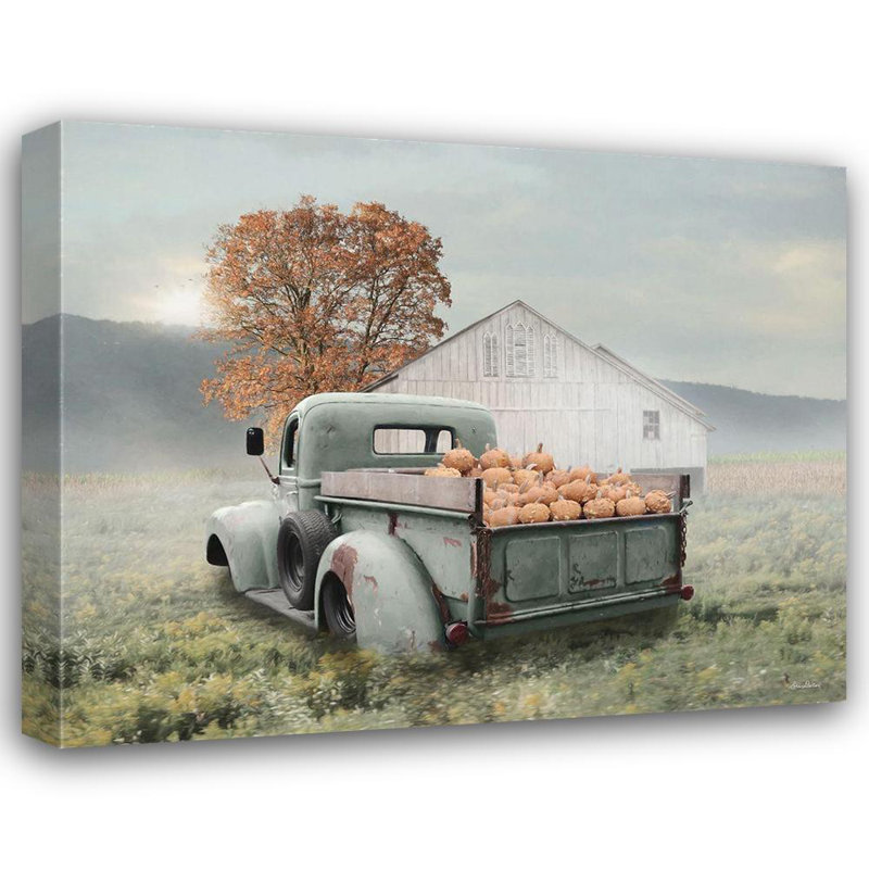 «Red Barrel Studio® Deiter, Lori», art sur toile tendue: Pumpkin Season