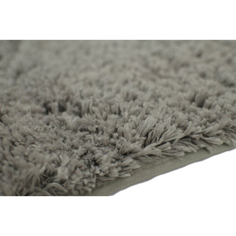 Tapis pour salle de bain Eiliyah, L 17 po x L 24 po, Moka