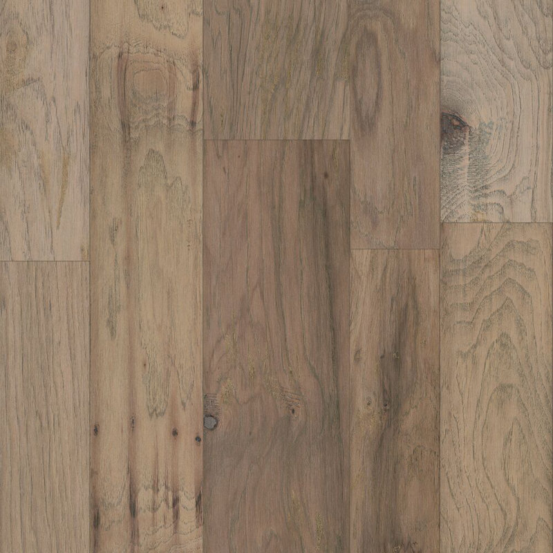 Piece Of Nature Silver Hickory Varying Width Engineered Hardwood Flooring, Coastal Town