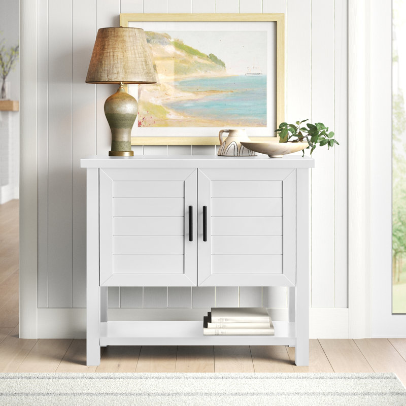 Bria Accent Cabinet, White