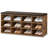 Florann 15 Pair Shoe Storage Bench