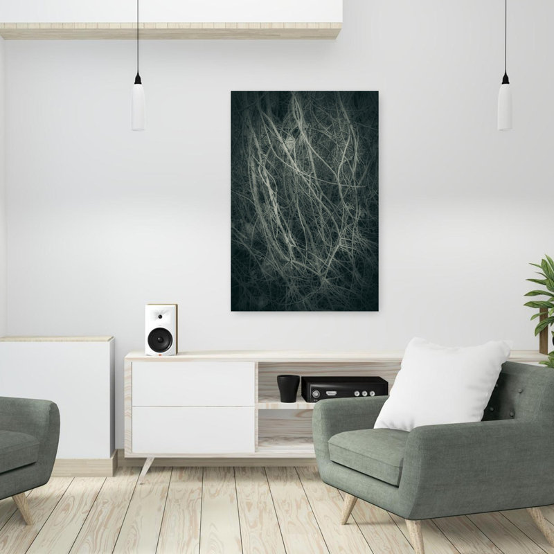 Contemporary Art Gothic Retro Abstract Nature Landscape Wall Art by Angelo Cerantola - Wrapped Canvas Print