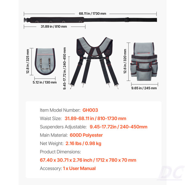 Dimensions du produit
