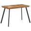 Princeton Teak Metal Base Dining Table-879534705