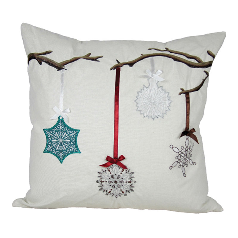 Coussin décoratif ornements Limb, Rembourrage en plumes d'oie
