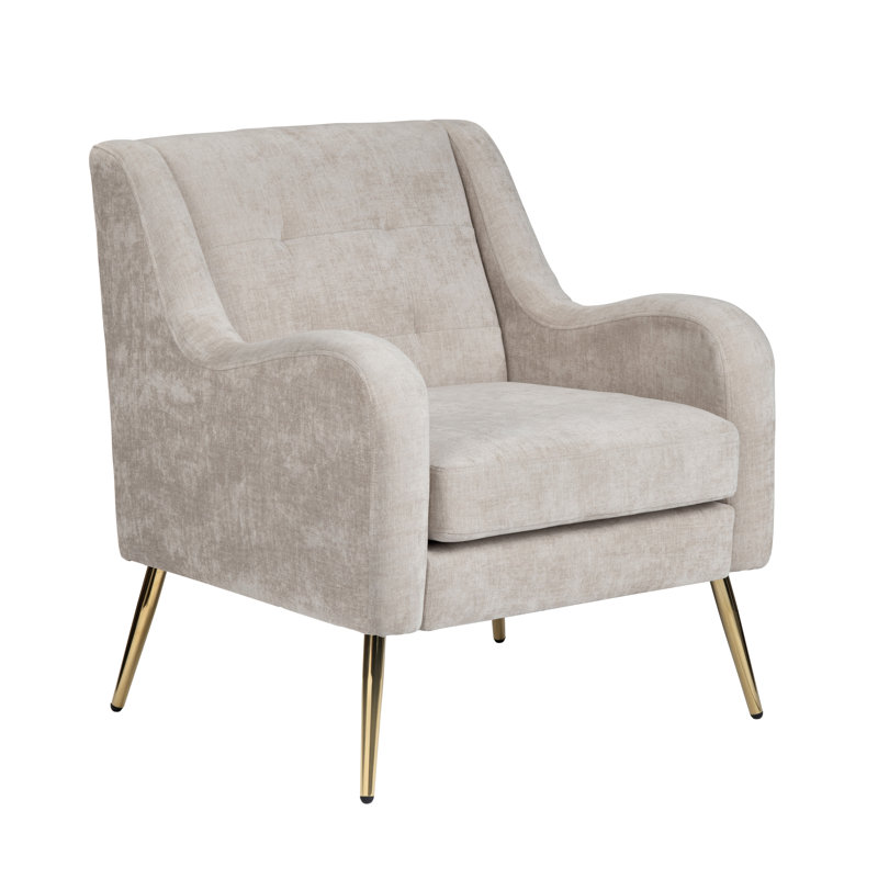 Chaise d'appoint rembourrée