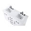 Meuble-lavabo double 54 po Ahner-999402155