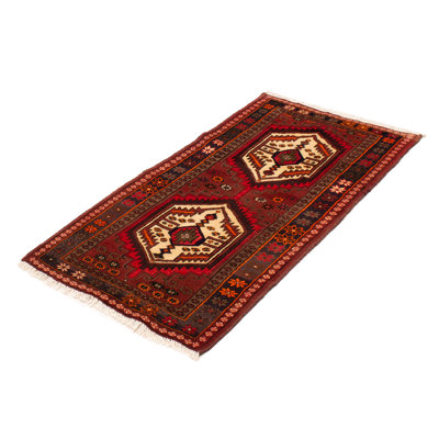 Andelz Red Rug 3'3" x 5'2"