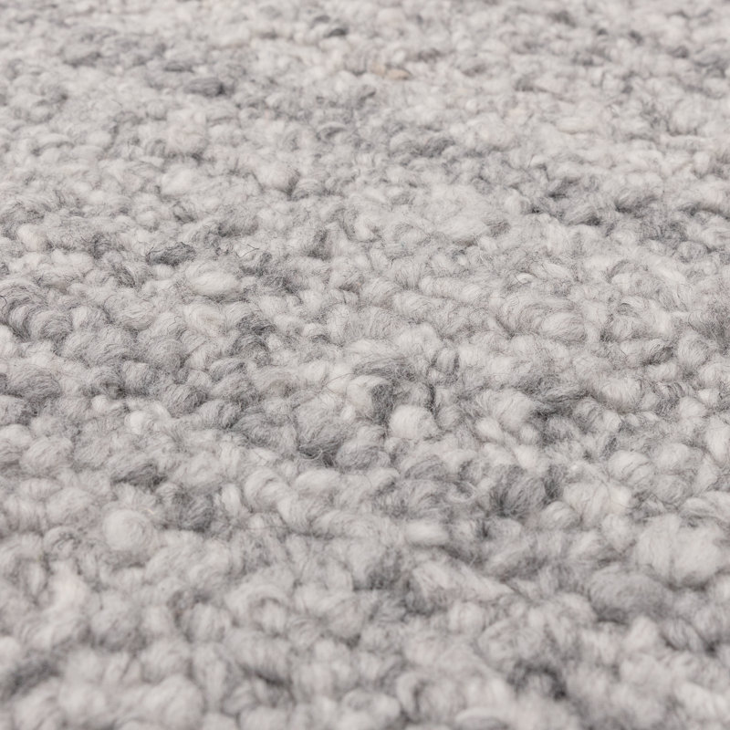 Dions Solid Colour Hand Woven Area Rug, Rectangle 120 x 170cm