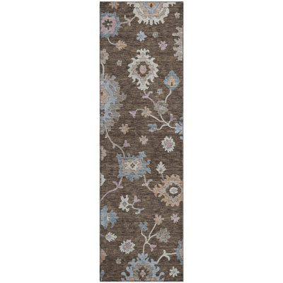 Premium Machine Washable Jaylin AMF1218 Global Rug