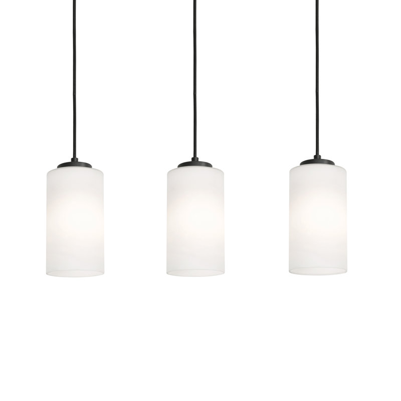 Luminaire suspendu linéaire à 3 lumières pour îlot de cuisine Esengul