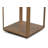 Gilbert Glass Top End Table