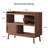 44" Sideboard Buffet Cabinet With Outlet - Storage Cabinet For Office, Bedroom Storage Cabinet, Hallway Storage Cabinet, Console Storage Cabinet-675673676
