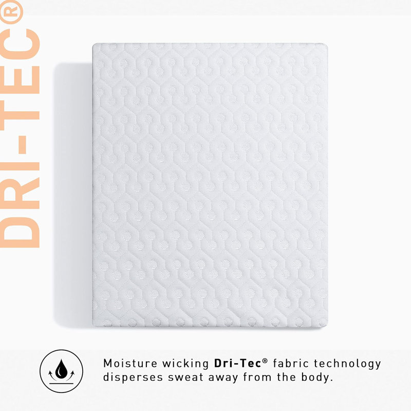 Bedgear Dri-Tec Waterproof Mattress Protector - Hypoallergenic - Noiseless and Washable, Queen