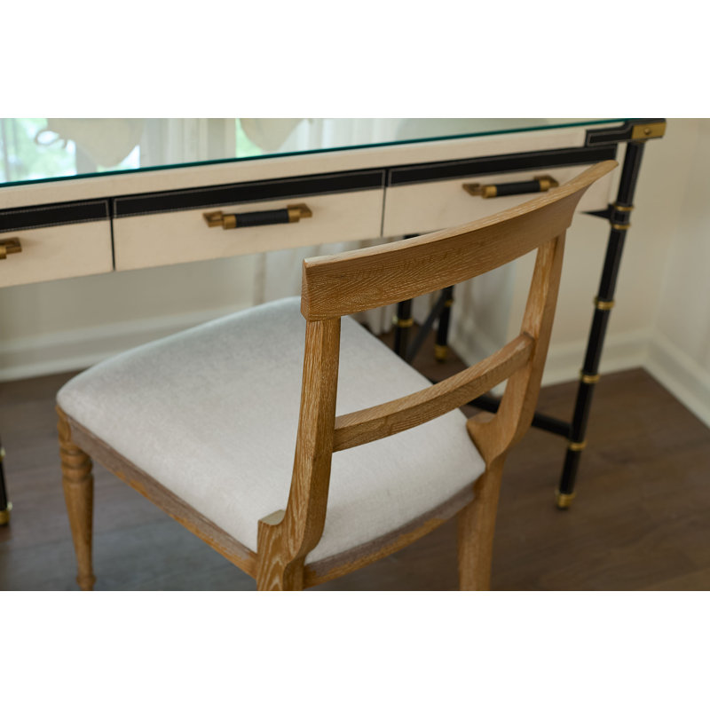 Lawrence Upholstered Dining Chair, Almond