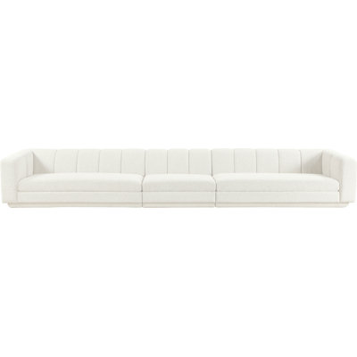 Tissu Chiquita rembourré 3 pièces Canapé modulaire