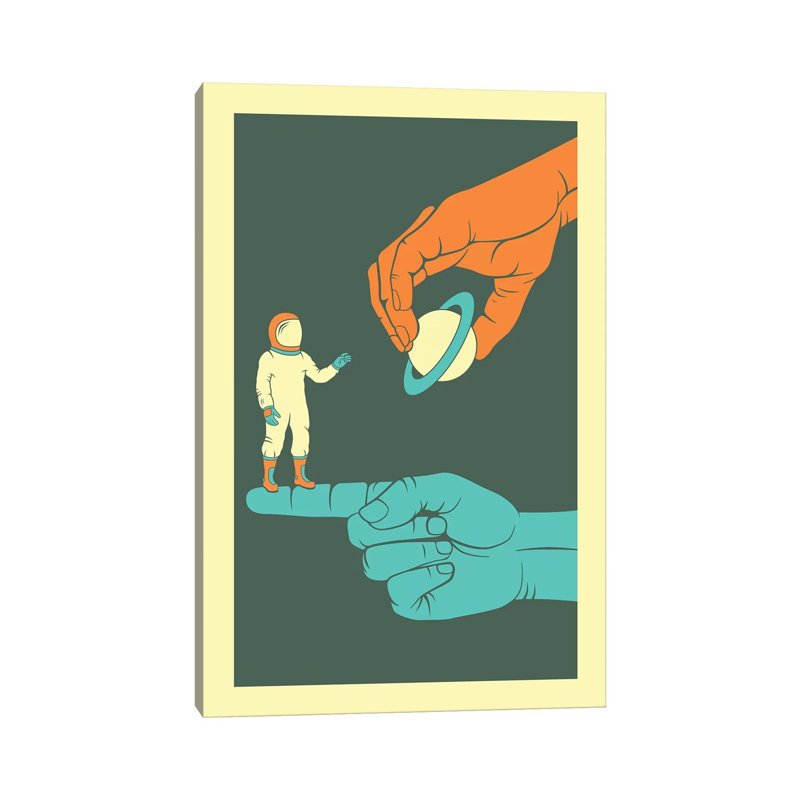 Dreamer by Jazzberry Blue - Wrapped Canvas Print, 66.04 cm H x 45.72 cm W x 1.91 cm D