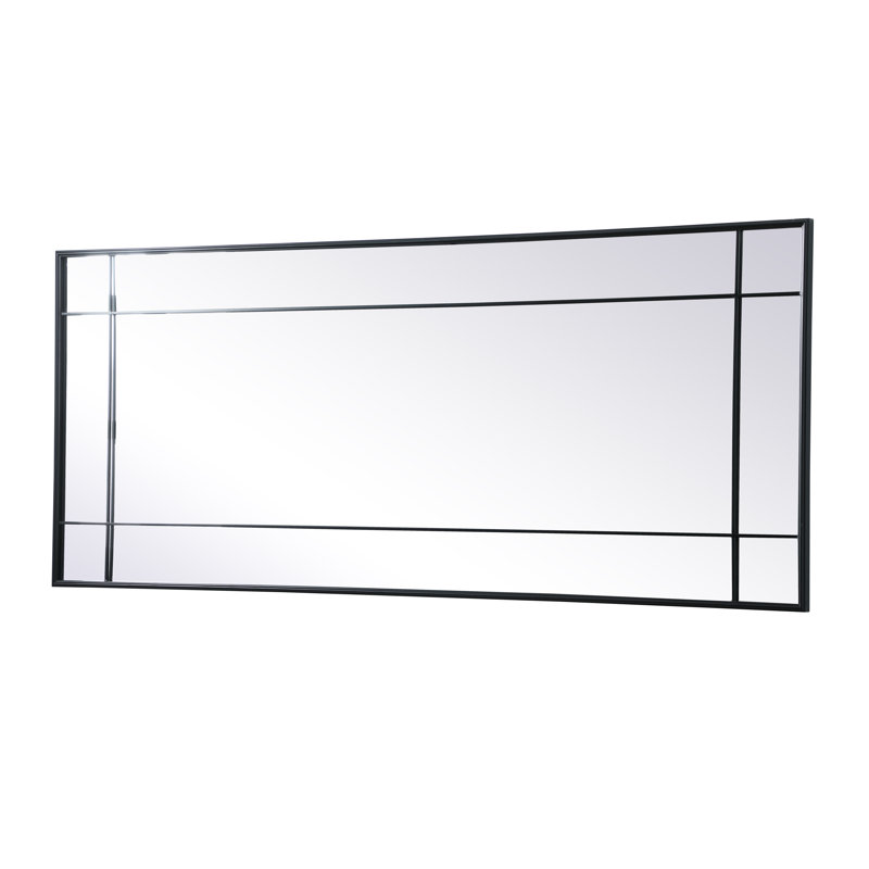 Miroir mural Chancey, Noir, H 70 po x l 30 po