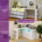 LED Modern Makeup Vanity Table Adjustable Cabinet With 6 Drawers And Power Outlets-447208903