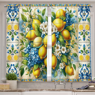 Tailored Kitchen Curtain