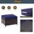 Ashvi 5 - Person Outdoor Conversation Set with Cushions and Rocking Swivel Chairs-1013078470