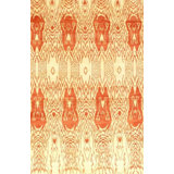 Canvello Beige Modern Ikat Area Rug - 6' X 9'