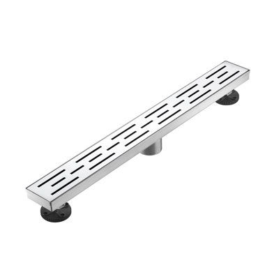 Majesta 24" Brushed Nickel linear grid drain