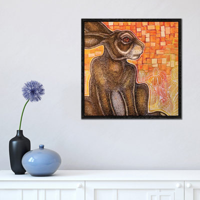Watching Rabbit 1 Piece Painting on Canvas