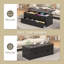 Table basse à plateau relevable avec rangement
