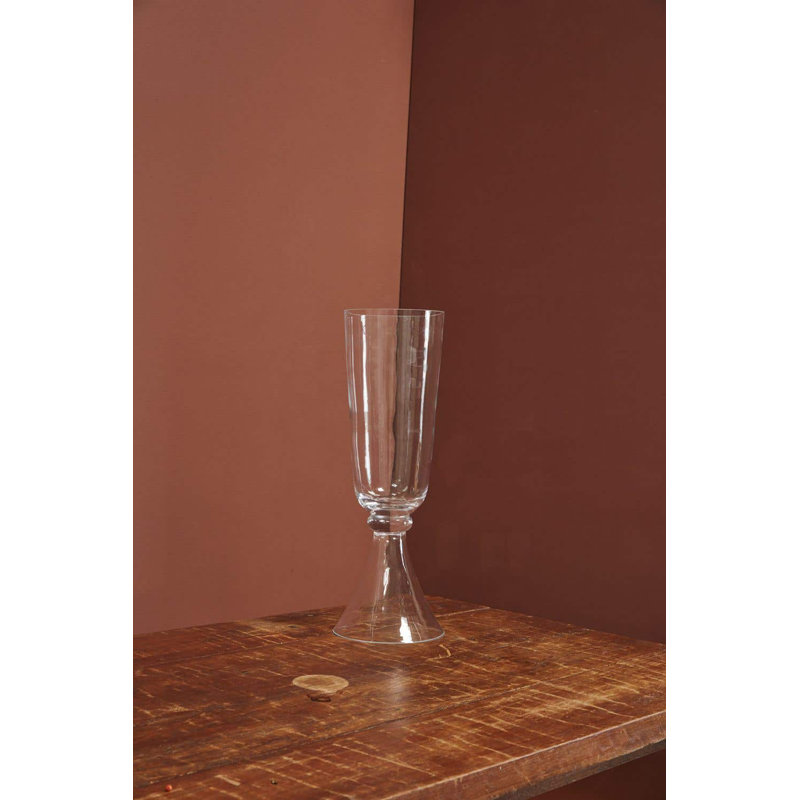 Bramlett Glass Table Vase, 23.25" H x 8.25" W x 8.25" D