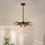 Lustre en verre bullé à 8 lumières Yader-1178397869