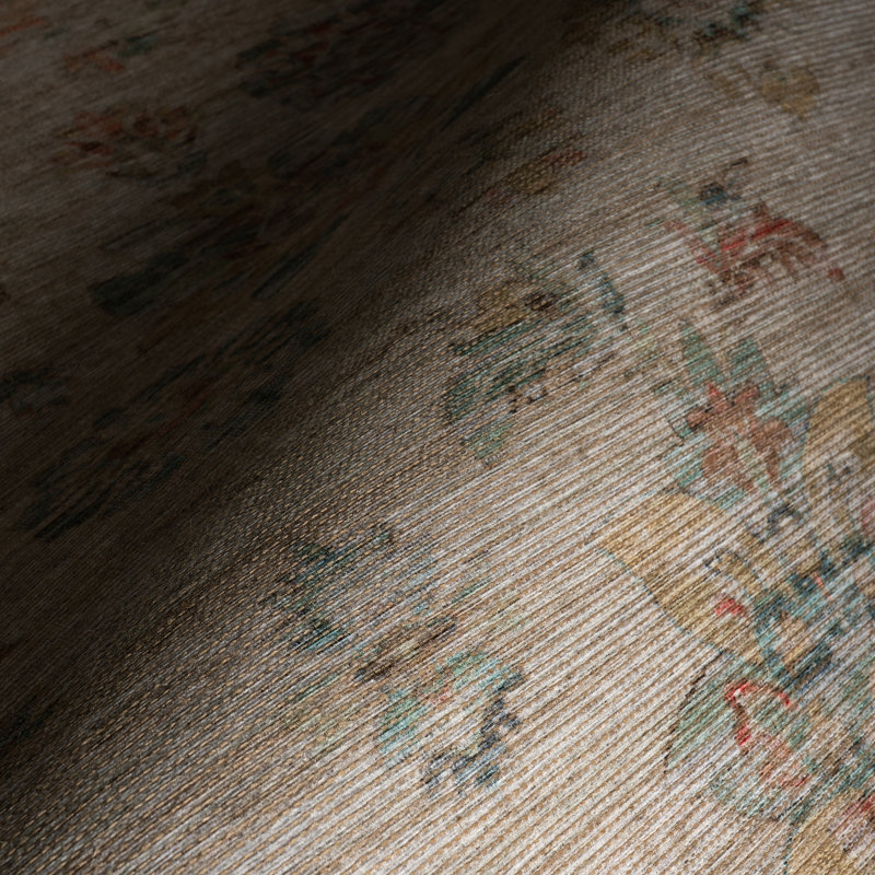 Norella Traditional Floral & Paisley Area Rug, Rectangle 5' x 8'