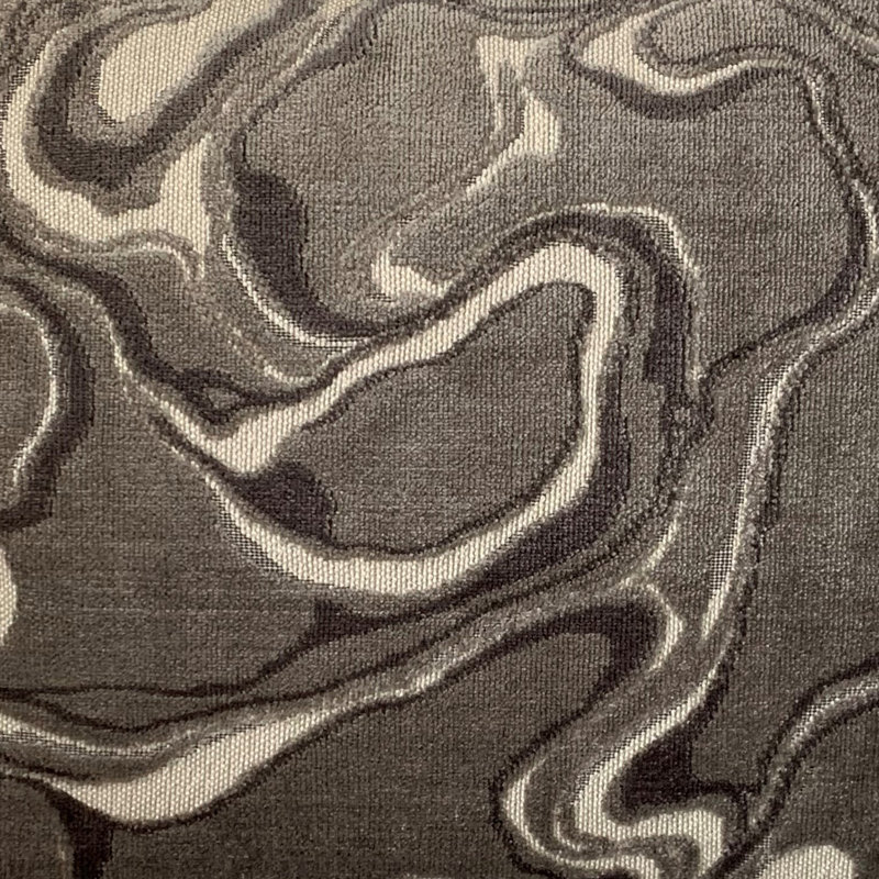 Abstract Reversible Throw Pillow, 24" x 24"