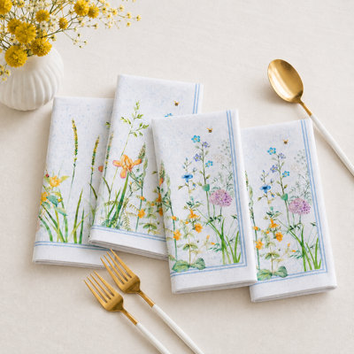 Cotton No Pattern Square Napkin