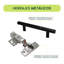 Meuble-lavabo 2 portes - Salle de bain (SANS ROBINET INCLUS)-357640491-357640406