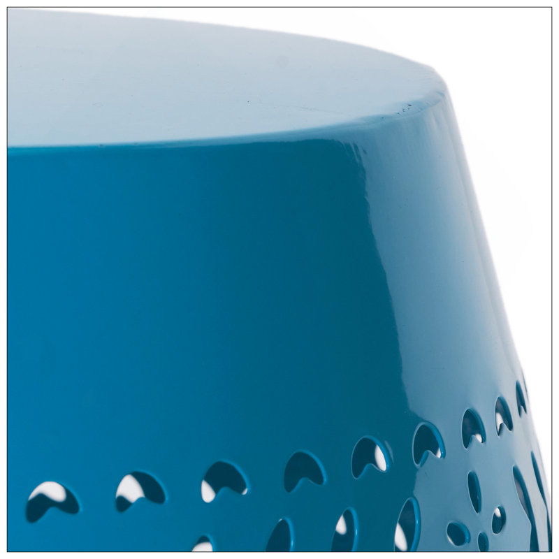 RUBY 12" SIDE TABLE - BLUE, Blue