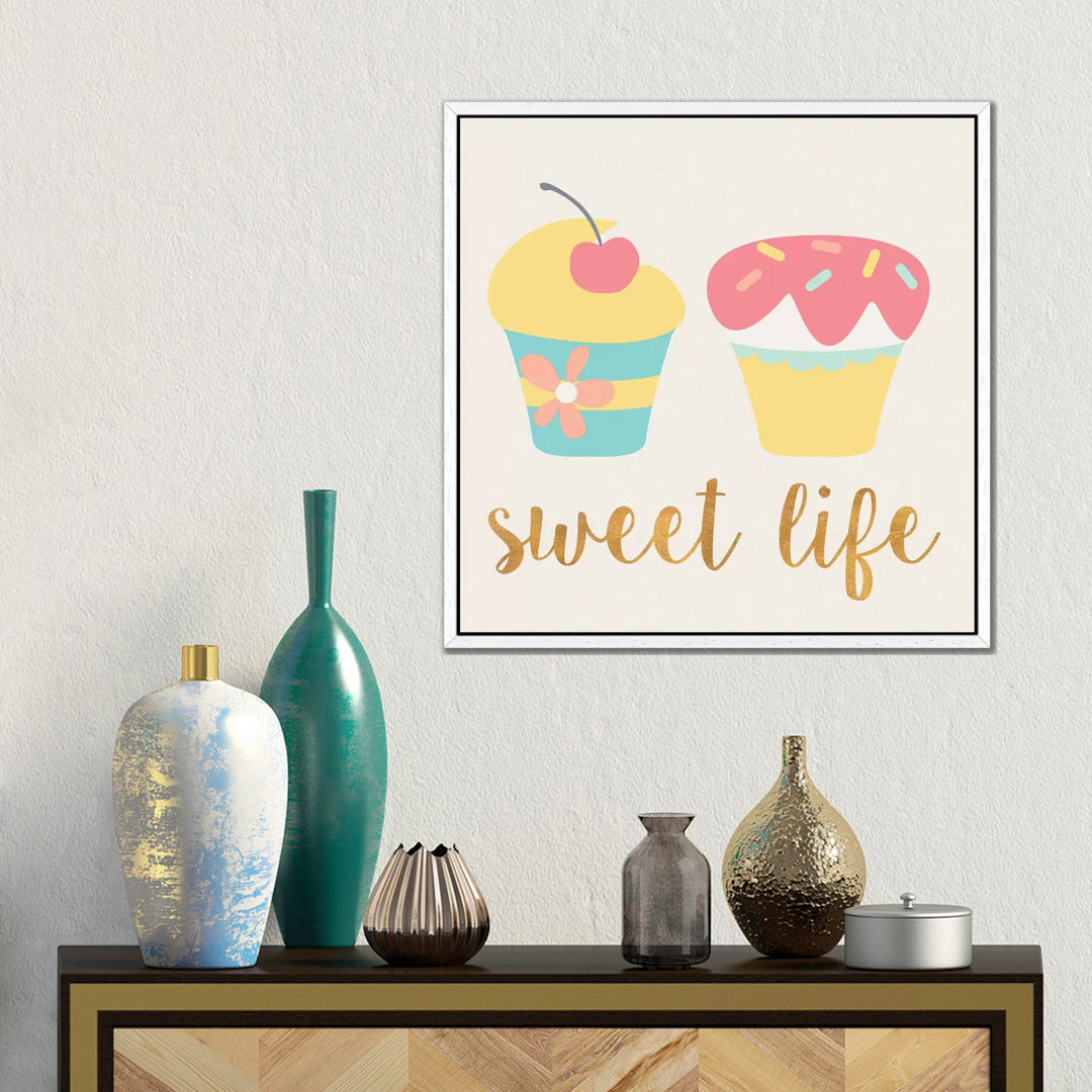 Cupcakes I von SD Graphics Studio - Galerieverpackte Leinwand Giclée auf Leinwand