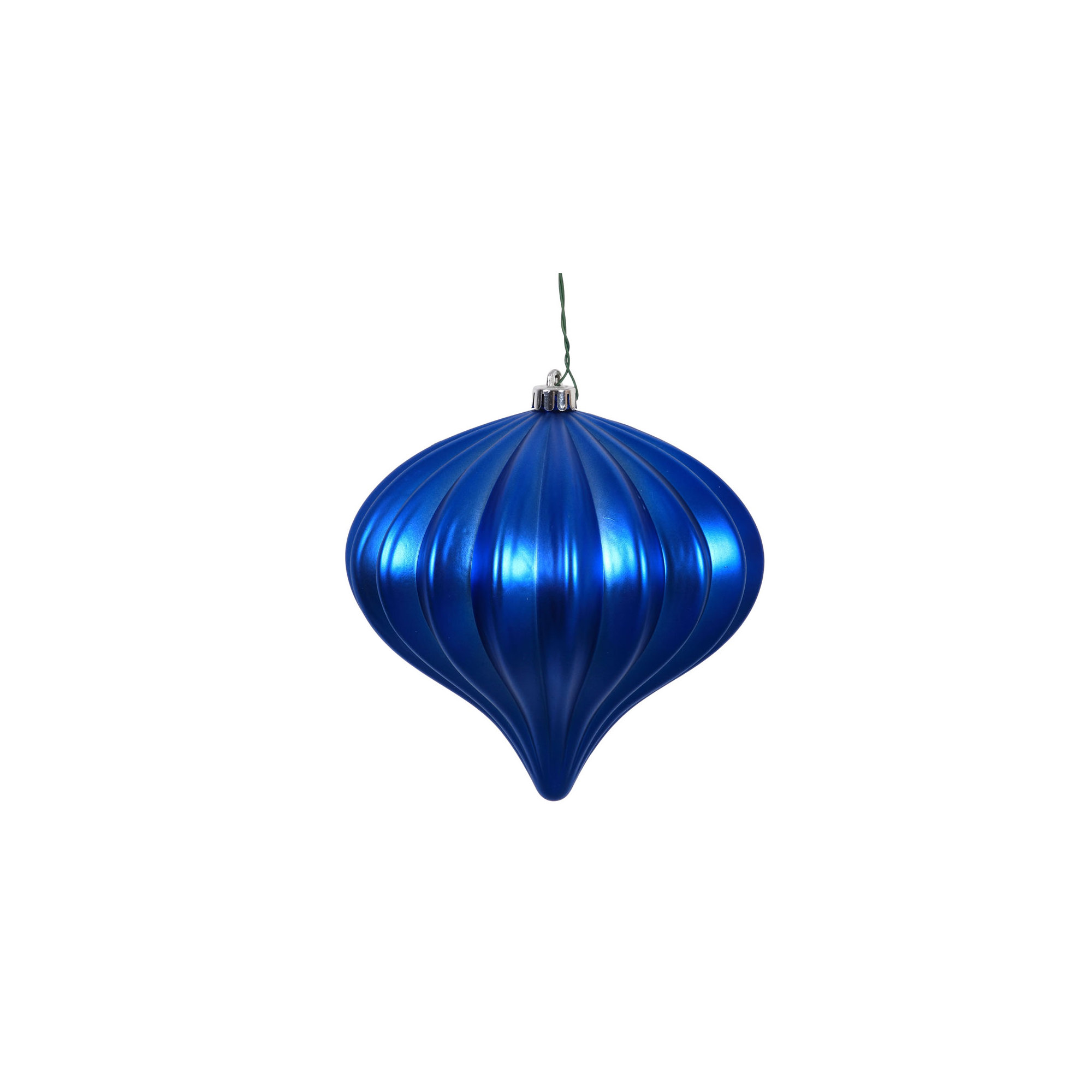 5.7" Onion Christmas Ornament UV, Blue