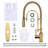 Pull Out Gooseneck High-Arc Kitchen Faucet-82627978