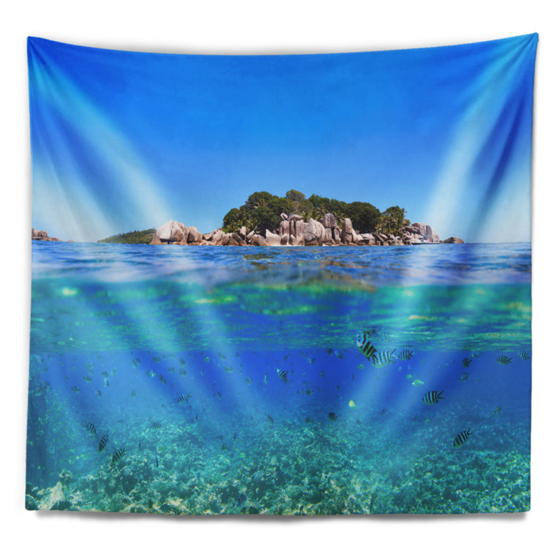 Polyester Tapestry, 50" H x 60" W