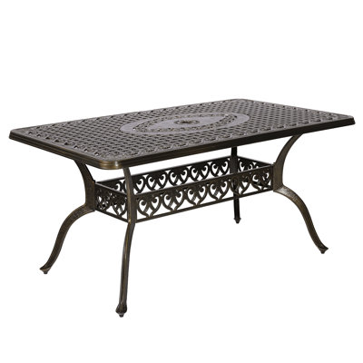 Rectangular Outdoor Dining Table Yes , 60 " W 36 " D