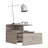 Floating Nightstand With Drawer And Open Storage Shelves-102651714