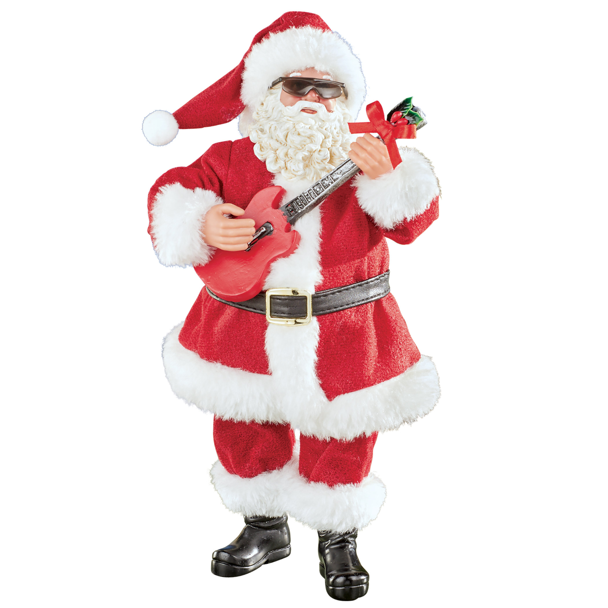 The Holiday Aisle® Rocking Out Santa - Wayfair Canada