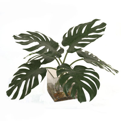 Plante artificielle 15 "dans un vase Philodendron