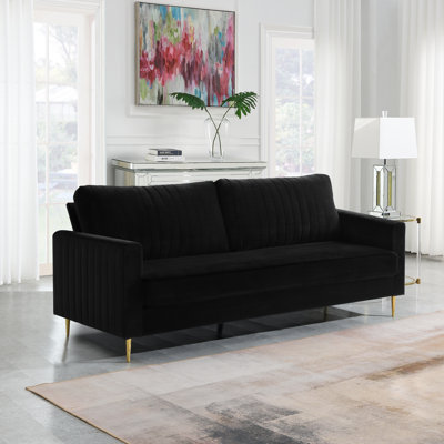 Malverne 3 Seater Velvet Sofa