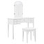 Pugh Dressing Table with Mirror