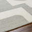 Wingrove Abstract Hand Tufted Wool Area Rug in Gray-1430759395